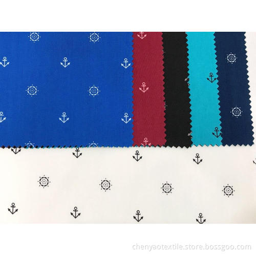 T / C Stretch Plain Bedruckter Stoff